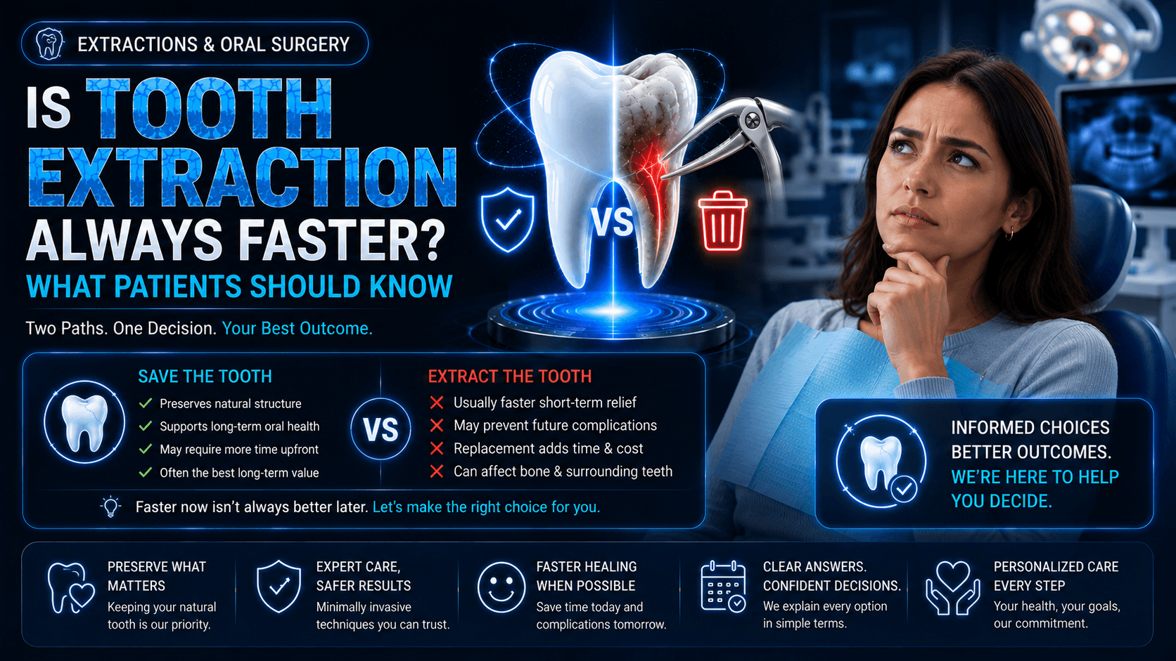 tooth extraction