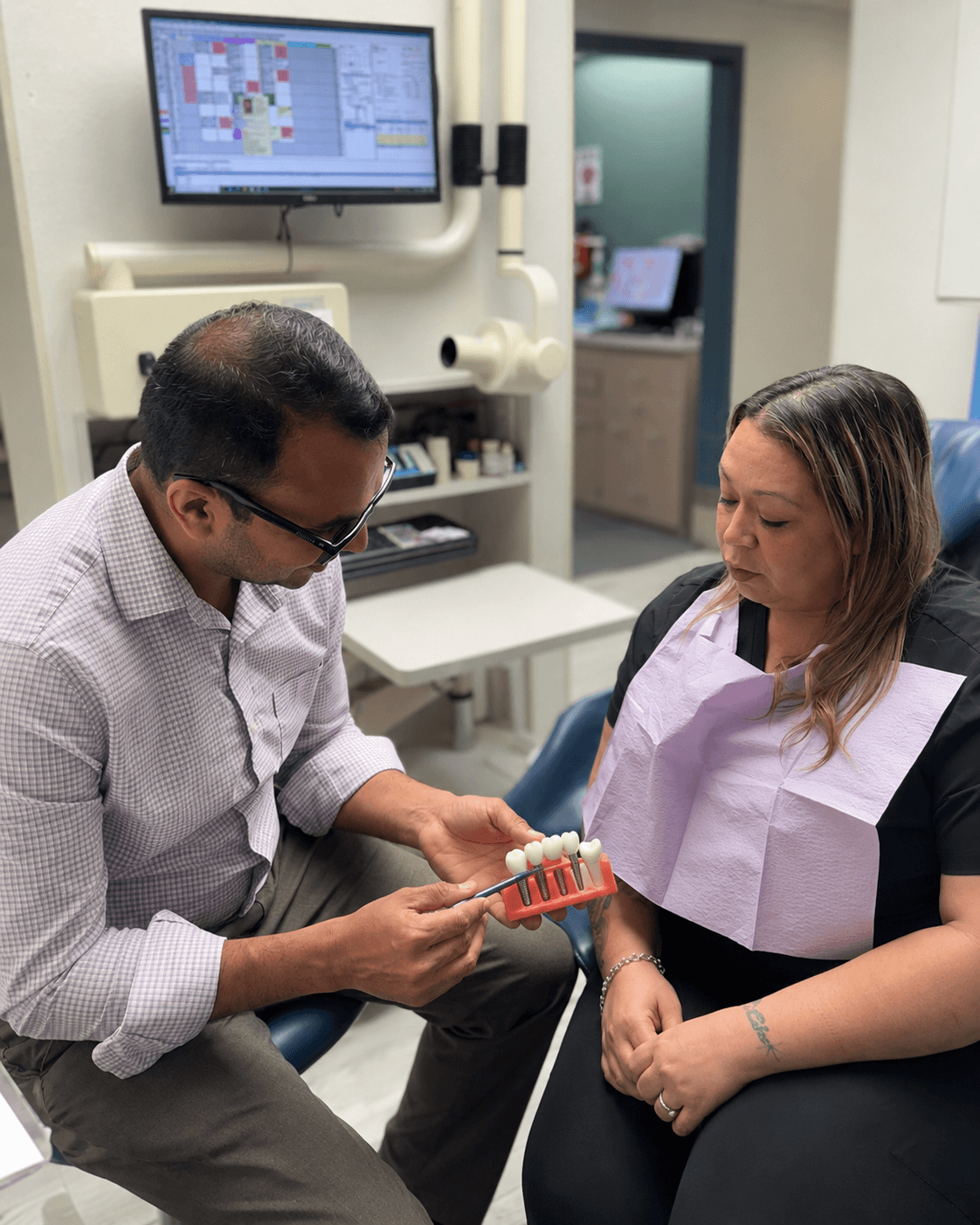 Implant-supported bridges