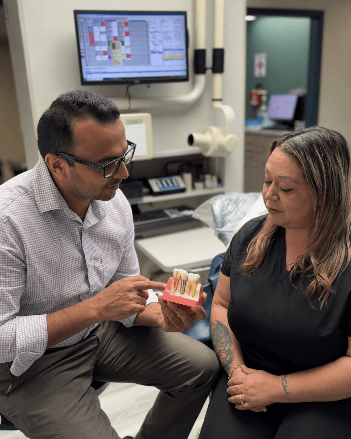 Dental implants at Dual Arc Dental