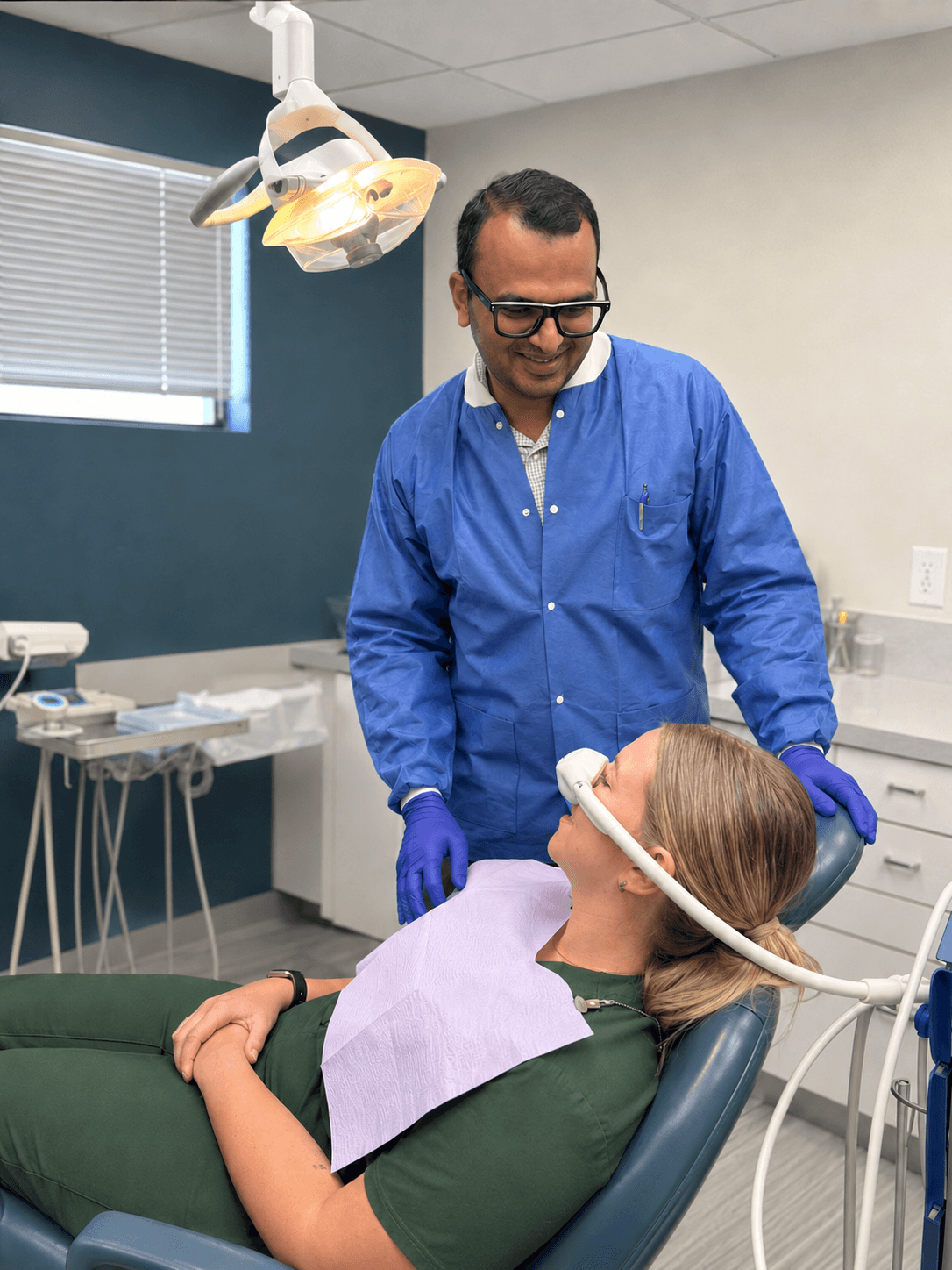 Nitrous oxide sedation