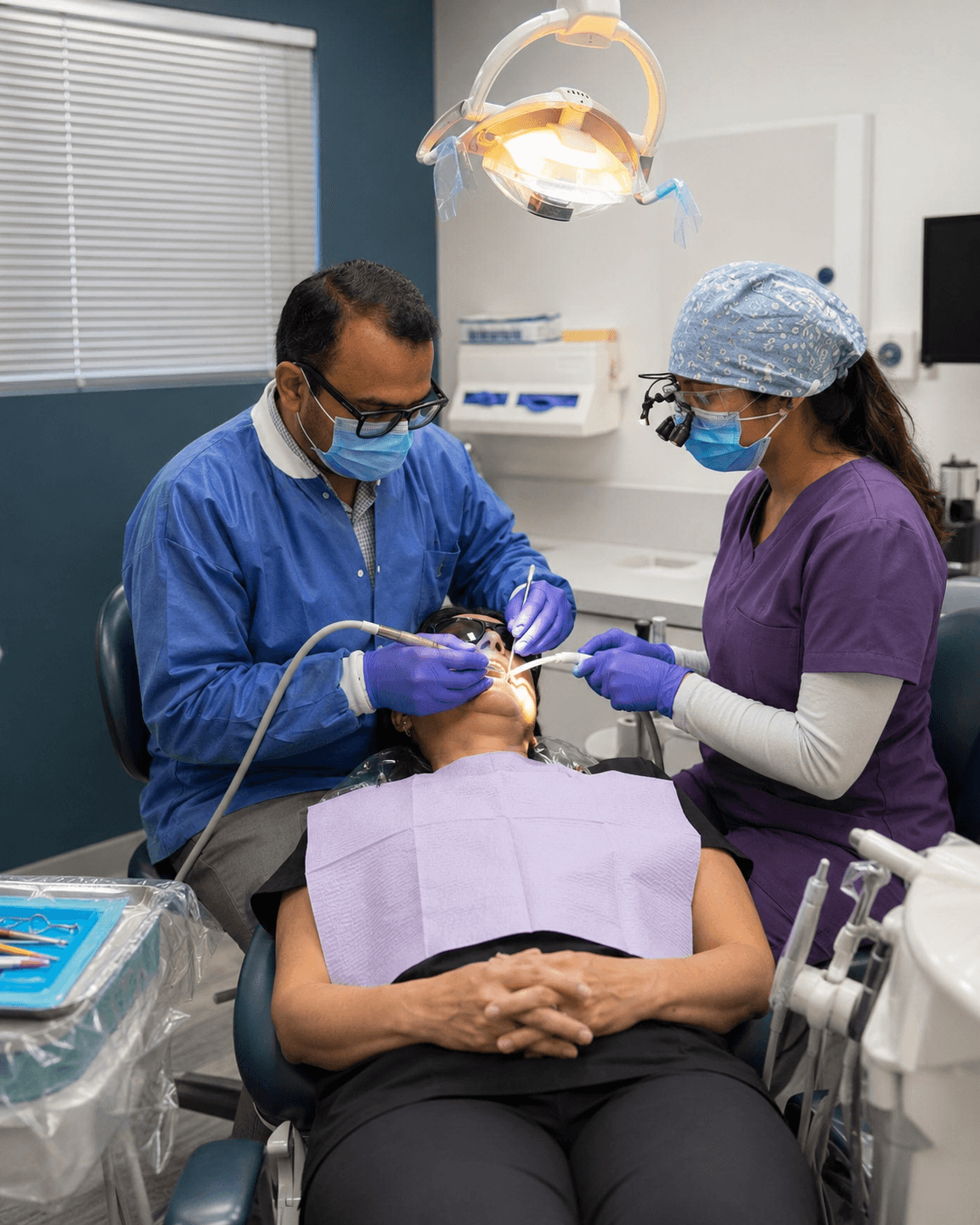 Sedation for complex treatment